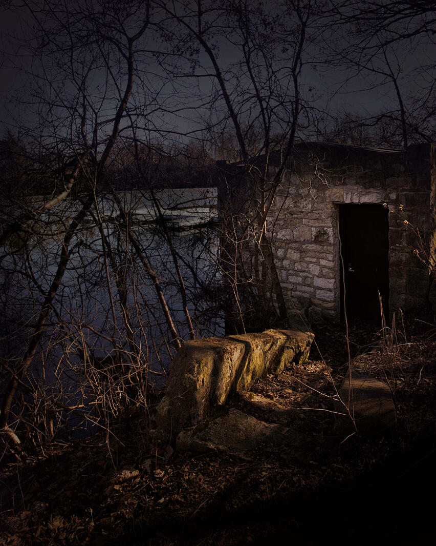 Hidden corner near Paddleboat Quarry in Naperville